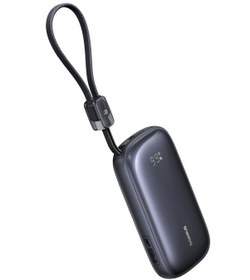 Resim Baseus Enerfill Fc21 Qpow3 Ultra Dijital Göstergeli Powerbank 10.000 Mah 22.5w - Siyah Siyah 