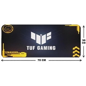 Resim Appa Tuf Desenli Oyuncu Mouse Pad 70x30 Cm Kaymaz Dikişli - 