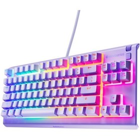 Resim Steelseries Apex 3 Tkl Rgb Suya Ve Toza Dayanıklı Türkçe Gaming Klavye Lila 