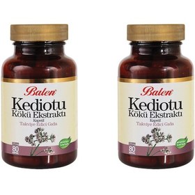 Resim 2 Adet Balen Kediotu Kökü Ekstraktı 375 Mg 80 Kapsül 