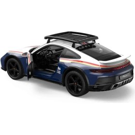 Resim PopŞeker 1:14 Porsche 911 Dakar Performance Uzaktan Kumandalı Araba – 2.4 Ghz, Full Fonksiyon, Gerçekçi Tasarım, Yüksek Performanslı Yarış Aracı 