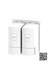 Resim Palex İkili Mini Sıvı Sabun Dispenseri Beyaz-3564-0 