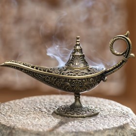 Resim Vintage Tütsülük Süs, Yaratıcı Antika Esintili Tütsü Yakıcı, Retro Ev Dekoru Çinko Alaşım El İşi Parçası, Oturma Odası İçin, Çay Seremonisi Temalı Parti Aksesuarları, Ramazan, Bayram ve Sevgililer Günü için Mükemmel Hediye, Meditasyon Arkadaşı, Şenlikli Dekor 