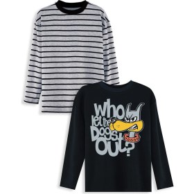 Resim Erkek Çocuk 2'li Paket T-Shirt 