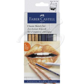 Resim Faber Castell Classic Sketch Set 6lı 