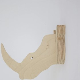 Resim Yeti Mobilya Duvar Askısı Gergedan 