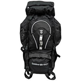 Resim Cakard 985-CK 85+10 L Siyah Profesyonel Dağcı Sırt Çantası 