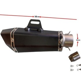 Resim Akrapovic Tüp Egsoz Susturuculu Siyah 6 Gen 006 