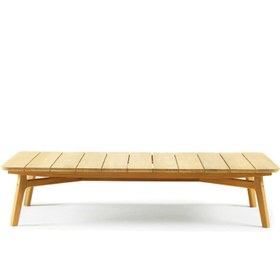 Resim Knit Teak Orta Sehpa 