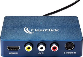 Resim ClearClick Videodan USB'ye 1080p USB Ses Video Yakalama ve Canlı Akış Cihazı 