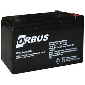 Resim Orbus 12v 7.2 Ah Kuru Akü 