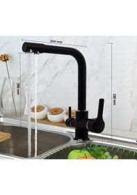 Resim 3 Yollu Arıtma Bataryası Şebeke Ve Arıtma Çıkış SİYAH 