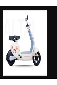 Resim Altai E-Stella 249 Watt Elektrikli Motosiklet Bej 