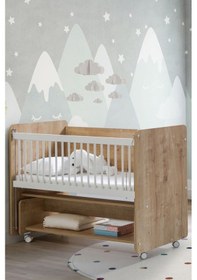 Resim Babywhen Sallanan Ve Tekerlekli Başucu Beşiği 60x120 Cm Ahşap 97b89109123n1 Ahşap 