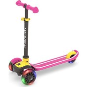 Resim Chillafish Scotti Glow 3 Tekerlekli Işıklı Scooter - Pembe 