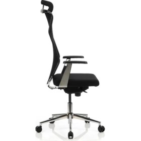 Resim Bürosit File 9 Başlıklı Krom Yönetici Koltuğu 