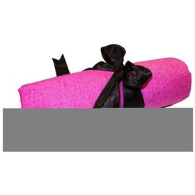 Resim Özlü Fitted Lastikli Çift Kişilik Çarşaf Seti (160x200)-Fuşya Pem 