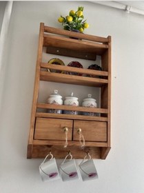 Resim Mashotrend Protexli Koyu Terek - Dekoratif Mutfak Rafı - Dekorati 