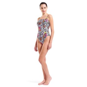 Resim Arena Water Prints Swimsuit Kadın Çok Renkli Yüzücü Mayo 009398150 
