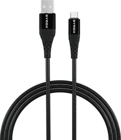 Resim Syrox C89 Micro USB Metal Data/Şarj Kablosu 2.0A 1mt 