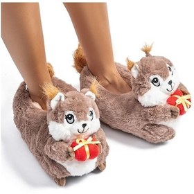 Resim Twigy Sincap Kadın Panduf Kahverengi 36/41 Kahverengi 