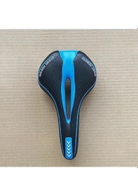 Resim Elmpaly Mavi Ergonomik Bisiklet Sele Rahat Oyuk Tasarım Sünger Kaymaz Yol Ve Dağ Bisikletleri Mavi 