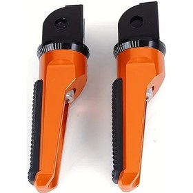 Resim Tongdashop Ktm Duke 125 200 390 Turuncu Ayaklık - Ergonomik Tasarım, Dayanıklı Metal 