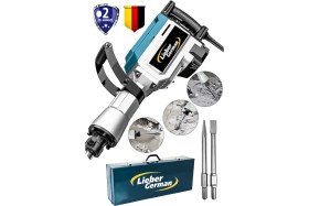 Resim Lieber German LG-1600 Profesyonel 70 Joule 16 kg Taşıma Çantalı Kırıcı Keski ve Murç 