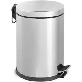 Resim Esonez Efr Ck405 430 Kalite Gri Pedallı Çöp Kovası 12 L Gri 