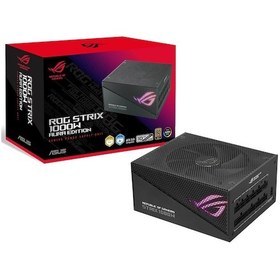 Resim Asus ROG Strix 1000 W 80+ Gold Aura Edition PCIe Gen 5.0 Tam Modüler RGB Güç Kaynağı 