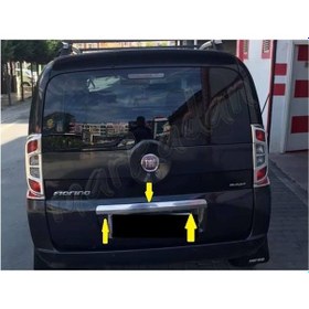 Resim Db Chrome Fiat Fiorino Krom Bagaj Çıtası 2008-2016 Tek Kapı P.Çel 