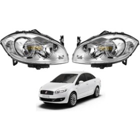Resim Genel Markalar Fiat Linea Sağ Sol Ön Far Takımı 2007--2014 