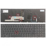 Resim Hp ZBook 15 G5 Notebook Klavyesi - Siyah - TR - Backlit 