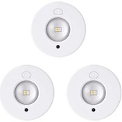 Resim Xuweiwei Üç Şarj Edilebilir Rgb Uzaktan Kumandalı Spot Işıkları Seti Tek Set Üç Paket Uzaktan Manuel İşleme Üç Aydınlatma Modu Ev Ofis Karavan Dekorasyon 