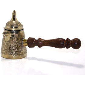 Resim POEBGO FAMİLY'S Pirinç Cezve 4.75'' inç Model 1 