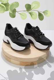 Resim Bambi Siyah Kadın Sneaker K01932302509 