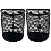 Resim Ganzhoushop 2 Adet Manyetik Kalemlik Kalemlik Ağ Saklama Sepeti Kalemlik 