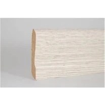 Resim İnan Yapı Laminant Parke Süpürgelik 6 cm Gümüş Meşe 555 