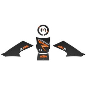 Resim Ktm 1290 Super Adventure 2021 - 2024 Uyumlu Tank Pad Set 002 Çok Renkli 