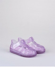 Resim İgor Star Glitter Bebek Çocuk Sandalet Ayakkabı Simli Mor S10265-212 Mor 