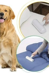 Resim NASYA hazneli 2 yönlü kedi köpek tüy temizleyici kıl toz toplayıcı kazak halı tiftik temizleyici 