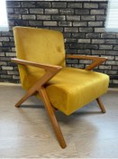 Resim PUFHOME ATLAS Retro RUSTİK Berjer 