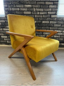 Resim PUFHOME ATLAS Retro RUSTİK Berjer 