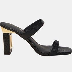 Resim Katy Perry The Hollow Heel Kadın Siyah Oyuk Topuklu Terlik Siyah 