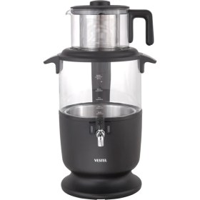 Resim Beyaz 4500 C Sefa Semaver, Şık ve Kaliteli Ev Kullanımı Için Ideal Seçenektir. 