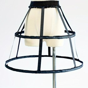 Resim 1 adet Zarif Çift Halka Etek, Kemik Dolgulu, Düğünler ve Akşam Etkinlikleri İçin Mükemmel - Tüm Mevsimler İçin Uygun, Polyester Kumaş, Elde Yıkanabilir, Düğün Kıyafeti | Sophisticated Design | Polyester Kumaş Etek 