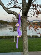 Resim lole-x auto Elleri Yapisan Oyun Ve Uyku Arkadasi Pelus Maymun Oyuncak Sarilan Maymun (MOR) 