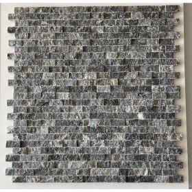 Resim Mermer Füme Traverten Patlatma Doğal Taş Duvar kaplama 