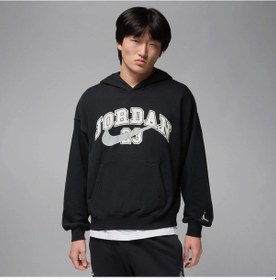 Resim Jordan Mvp Fleece Po Hoodie Erkek Siyah Sweatshirt Ib7274-010 Çok Renkli 
