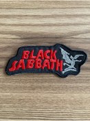 Resim StüdyoÜmitTişört Black Sabbath Müzik Band Logo patch,peç,arma ve kot yaması 